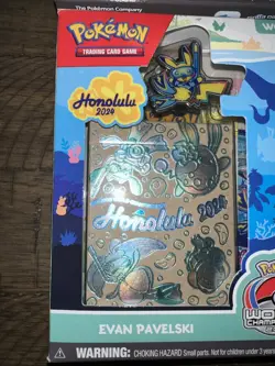Set Of 2 Pokemon 2024 Honolulu World Championship Deck Box Factory Sealed - Image 3