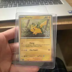 Pikachu 25/165 (Holiday Calendar) | Pokemon Scarlet & Violet 151 - Image 1