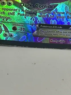 2014 Pokemon TCG Gengar Ex Full Art Holo RARE HP 114/119 Poor Condition - Image 5