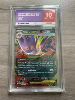 Mega Gengar EX 056/094 - Pokemon Card TCG - Phantasmal Flames ACE 10 - Image 1