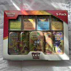 Pokemon Scarlet & Violet - 151 5-pack Mini Tins Costco *NEW/SEALED* - Image 3