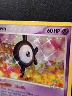 Unown (K) K/28 Unseen Forces Holo Rare - MP Crease - Pokemon TCG - Image 4