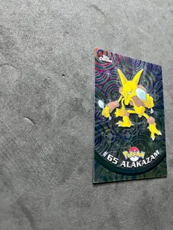 Alakazam #65 - Topps Chrome Spectra Holo TV Animation Edition - Vintage Pokemon - Image 4