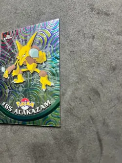 Alakazam #65 - Topps Chrome Spectra Holo TV Animation Edition - Vintage Pokemon - Image 5