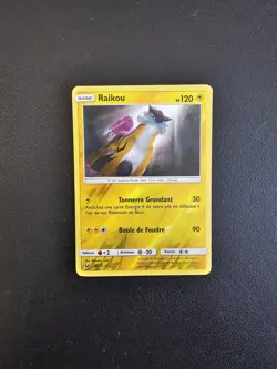 Carte Pokemon Raikou 32/73 HOLO Reverse SL3.5 Legendes Brillantes - Image 1