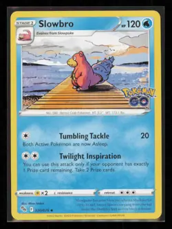 Slowbro 020/078 Pokemon Pokemon GO Uncommon Near Mint - Image 1