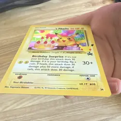 Pokemon TCG ______'s Pikachu 24/53 Wotc Promo Holo English 1999 50HP - Image 4