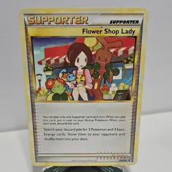 Pokemon Flower Shop Lady Heartgold & Soulsilver Regular Uncommon Supporter 74/90 - Image 1