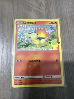 CYNDAQUIL # 10/25 Holo McDonalds Promo 2021 25th Anniversary Pokemon Card - Image 1