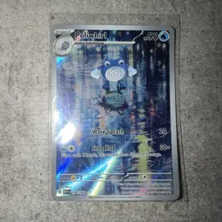 Pokemon Poliwhirl 176/165 Scarlet & Violet 151 Illustration Rare Full Art Holo - Image 2