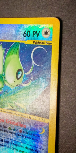 Celebi Crystal Reverse Holo Skyridge 145/144 ITA - Carta Pokemon Rara Segreta - Image 2