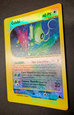 Celebi Crystal Reverse Holo Skyridge 145/144 ITA - Carta Pokemon Rara Segreta - Image 5