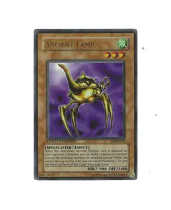 Yu-Gi-Oh! ANTIQUE LAMP Limited Edition Foil Card - Image 1