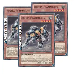 3x BEAST FRAGMENT • (Scrap Beast) • Common • AP04 IT020 • YUGIOH! • ANDYCARDS - Image 1