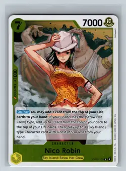Adventure on Kami's Island One Piece CCG Nico Robin #OP15-109 Foil - Image 1