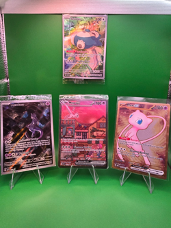 Pokemon TCG 151 SEALED Promo Set Snorlax 051, Mewtwo 052, Mew 053, Metal Mew 205 - Image 1