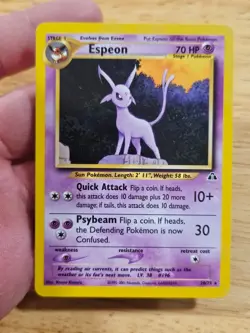Espeon Neo Discovery 20/75 Non-Holo Rare Very LP-NM Pokemon TCG WOTC M9289 - Image 3
