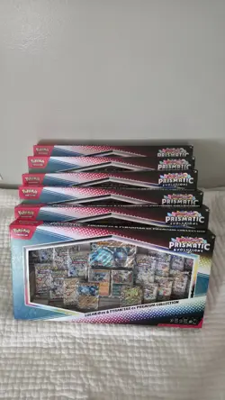 Pokemon Lucario Ex Tyranitar Ex Premium Collection Prismatic Evolution Lot of 6 - Image 1