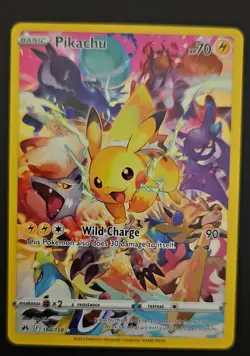 Pikachu (Secret) 160/159 SWSH: Crown Zenith Holo - Image 1