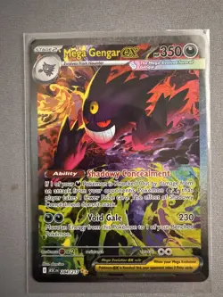 2026 Pokemon Ascended Heroes Mega Gengar ex 284/217 Special Illustration Rare NM - Image 1