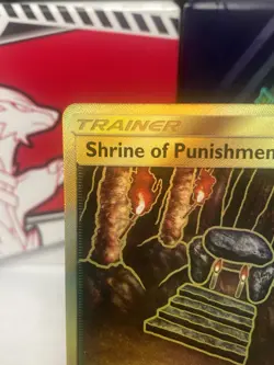 Pokemon Shrine of Punishment SV90/SV94 Hidden Fates Gold NM/M - Image 2