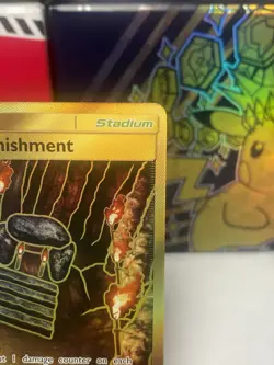 Pokemon Shrine of Punishment SV90/SV94 Hidden Fates Gold NM/M - Image 3