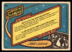 1980 O-Pee-Chee *C* Star Wars Series 1 #54 - Image 2