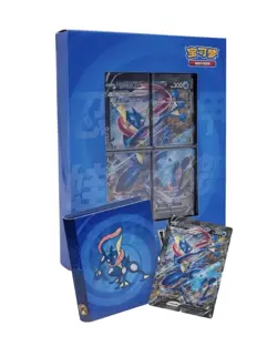 Pokemon TCG S-Chinese 2024 CSEC Greninja V-Union Gift Box Sealed 4 cards NEW - Image 1