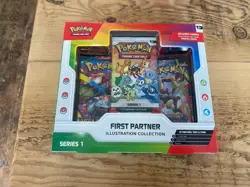 Pokemon TCG First Partner Illustration Collection Box Series 1 New & Sealed - Image 1