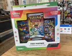Pokemon TCG First Partner Illustration Collection Box Series 1 New & Sealed - Image 2