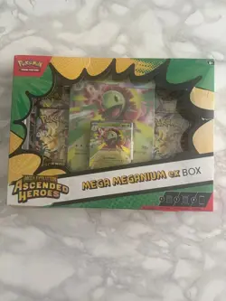 Pokemon TCG Mega Evolution Ascended Heroes Mega Meganium Ex Box Sealed New - Image 1