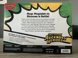 Pokemon TCG Mega Evolution Ascended Heroes Mega Meganium Ex Box Sealed New - Image 2