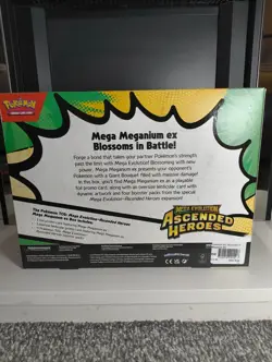 Pokemon TCG Mega Evolution Ascended Heroes Mega Meganium Ex Box Sealed New - Image 2