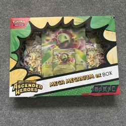 Mega Meganium Ex Box Mega Evolution Ascended Heroes Pokemon TCG New Sealed - Image 1