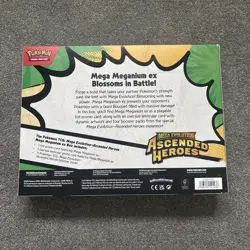 Mega Meganium Ex Box Mega Evolution Ascended Heroes Pokemon TCG New Sealed - Image 2