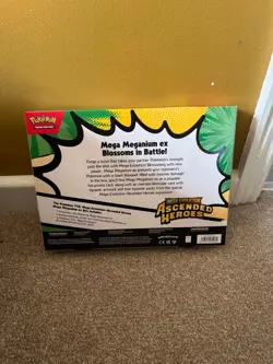 Pokemon Mega Evolution Ascended Heroes - Mega Meganium ex Box - Sealed TCG - Image 2