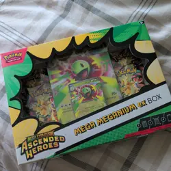 Pokemon Mega Evolution Ascended Heroes - Mega Meganium ex Box - Sealed TCG - Image 1