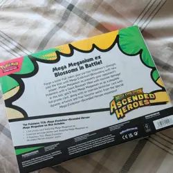 Pokemon Mega Evolution Ascended Heroes - Mega Meganium ex Box - Sealed TCG - Image 2