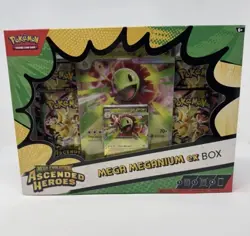 Pokemon TCG Mega Evolution: Ascended Heroes Mega Meganium EX box NEW & SEALED - Image 1
