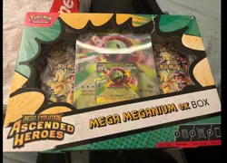 Pokemon TCG - Mega Evolution Ascended Heroes Meganium Mega EX Box New and Sealed - Image 2