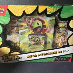 Pokemon Mega Evolution Ascended Heroes - Mega Meganium ex Box - Sealed TCG - Image 1