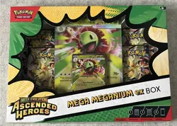 Pokemon TCG Mega Evolution Ascended Heroes Mega Meganium Ex Box Sealed FAST🚚 - Image 1