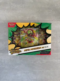 Pokemon TCG - Mega Evolution Ascended Heroes Meganium Mega EX Box New and Sealed - Image 1