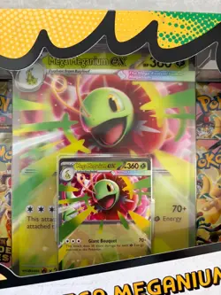 Pokemon TCG - Mega Evolution Ascended Heroes Meganium Mega EX Box New and Sealed - Image 2