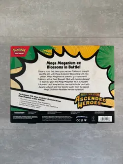 Pokemon TCG - Mega Evolution Ascended Heroes Meganium Mega EX Box New and Sealed - Image 3