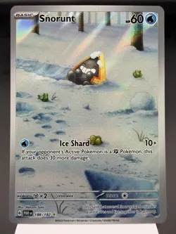 Snorunt 188/182 - Illustration Rare - Paradox Rift Pokemon Card MINT - Image 1
