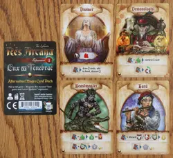 Res Arcana Lux et Tenebrae Alternative Mages Card Pack Promo Alternate Art - Image 2