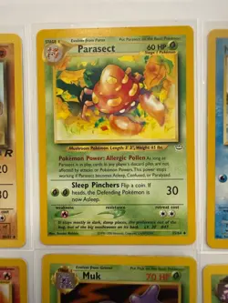 Pokemon WOTC Vintage 6 Card Lot Magby Muk Dark Muk Marill Parasect Machoke - Image 3