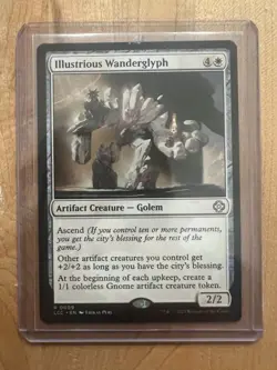 Illustrious Wanderglyph Magic: The Gathering Artifact Creature White 2/2 Card - Image 1