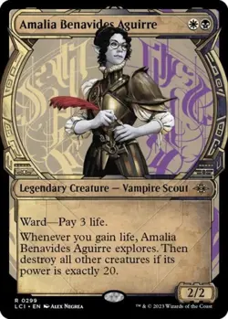 Amalia Benavides Aguirre (Showcase) -Foil Near Mint MTG - Image 1